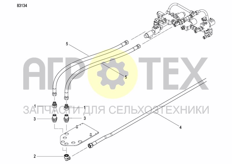 Чертеж METERING DEVICE FERTILIZER