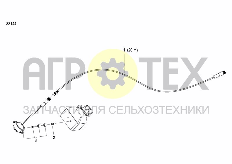 Чертеж FERTILIZER HOPPER  PRECISION DRILL