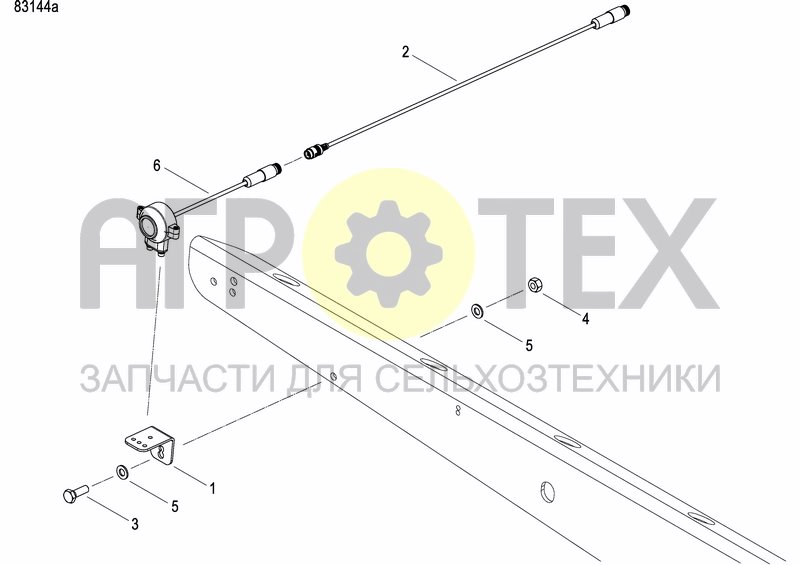 Чертеж FERTILIZER HOPPER  PRECISION DRILL