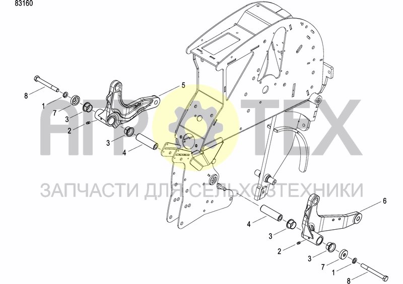 Чертеж FRONT PRESS WHEEL