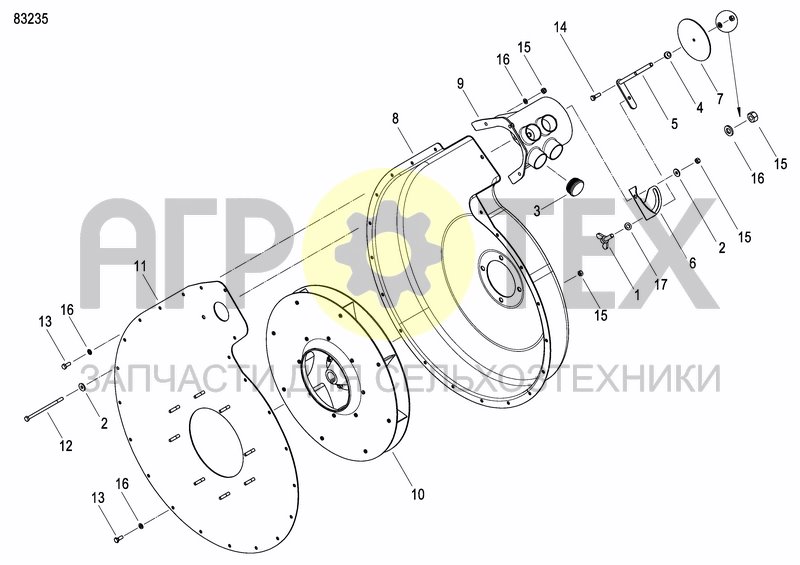 Чертеж HYDR. FAN