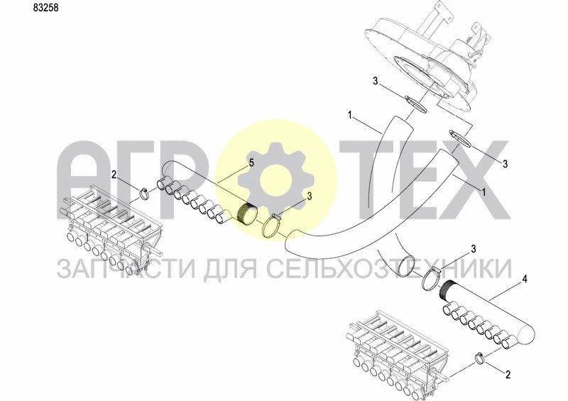 Чертеж METERING DEVICE FERTILIZER