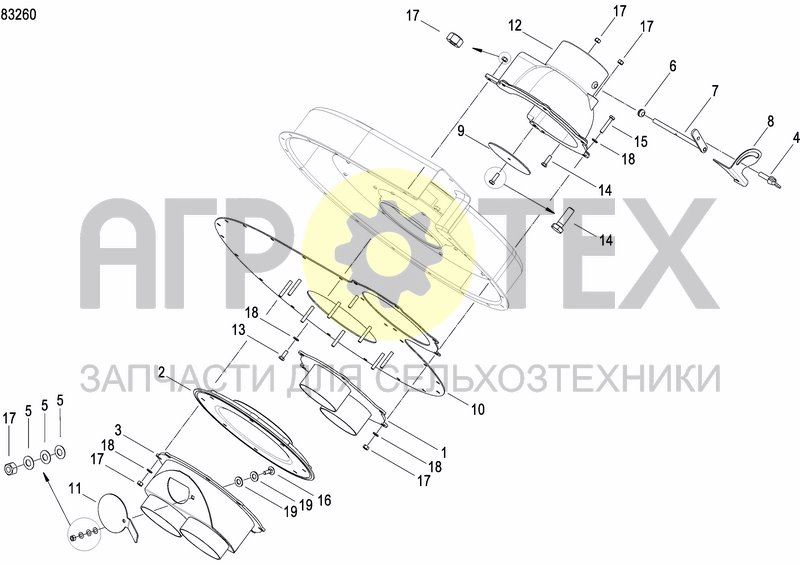 Чертеж HYDR. FAN