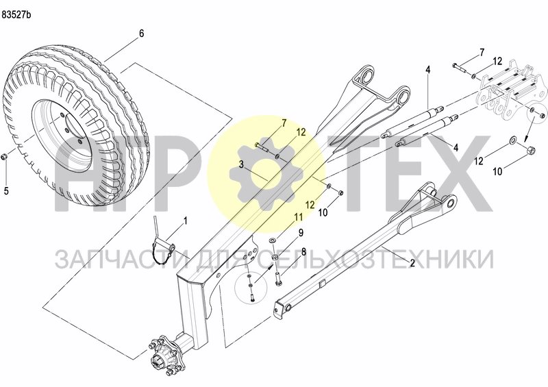 Чертеж LENGTHWISE TRANSPORT KIT