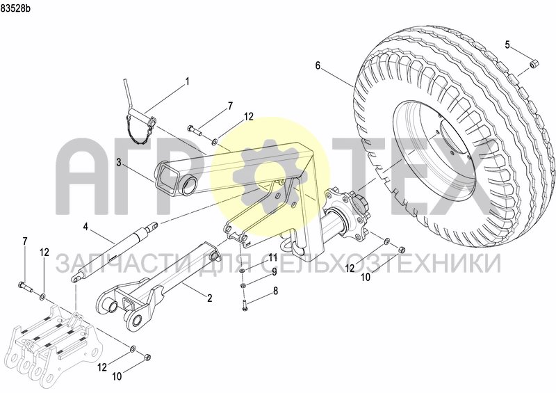 Чертеж LENGTHWISE TRANSPORT KIT