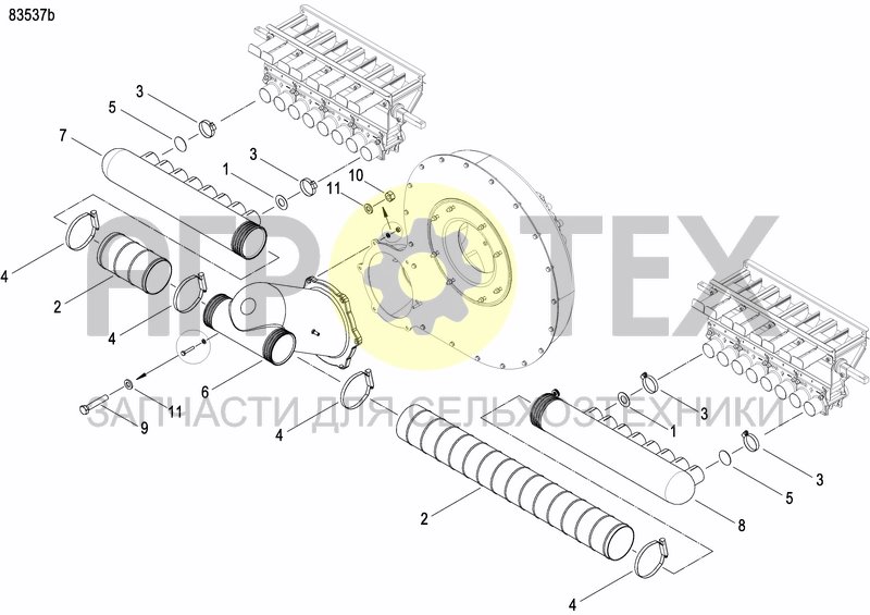 Чертеж METERING DEVICE FERTILIZER