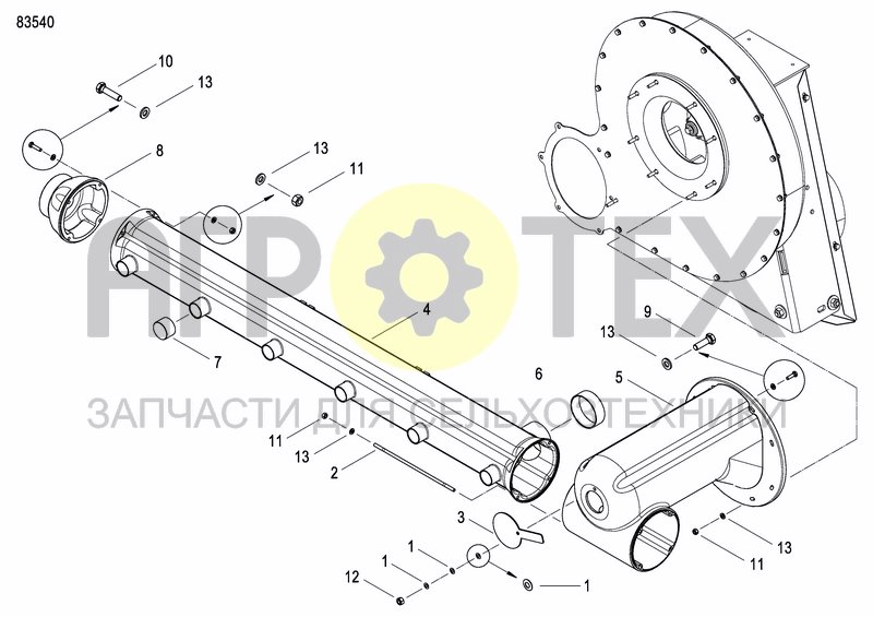 Чертеж ADDITIONAL AIR INJECTION