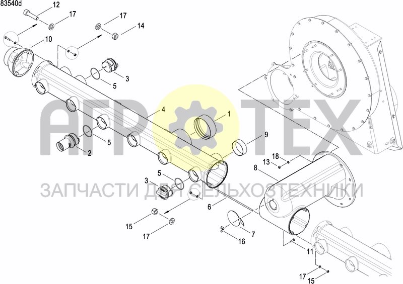 Чертеж ADDITIONAL AIR INJECTION