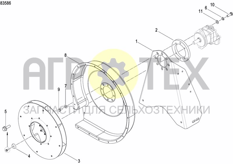 Чертеж HYDR. FAN