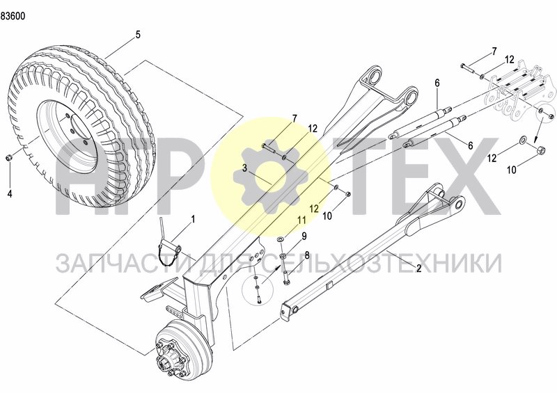 Чертеж LENGTHWISE TRANSPORT KIT