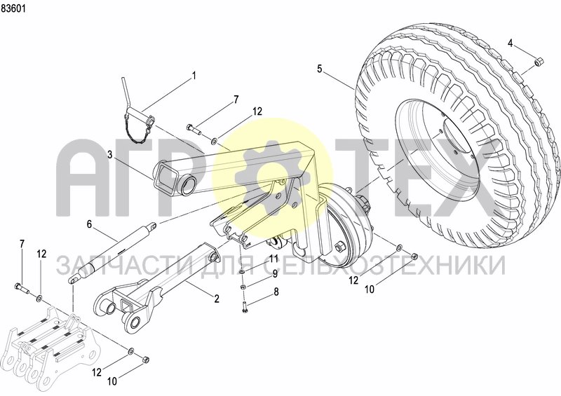 Чертеж LENGTHWISE TRANSPORT KIT