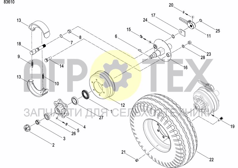 Чертеж LENGTHWISE TRANSPORT KIT