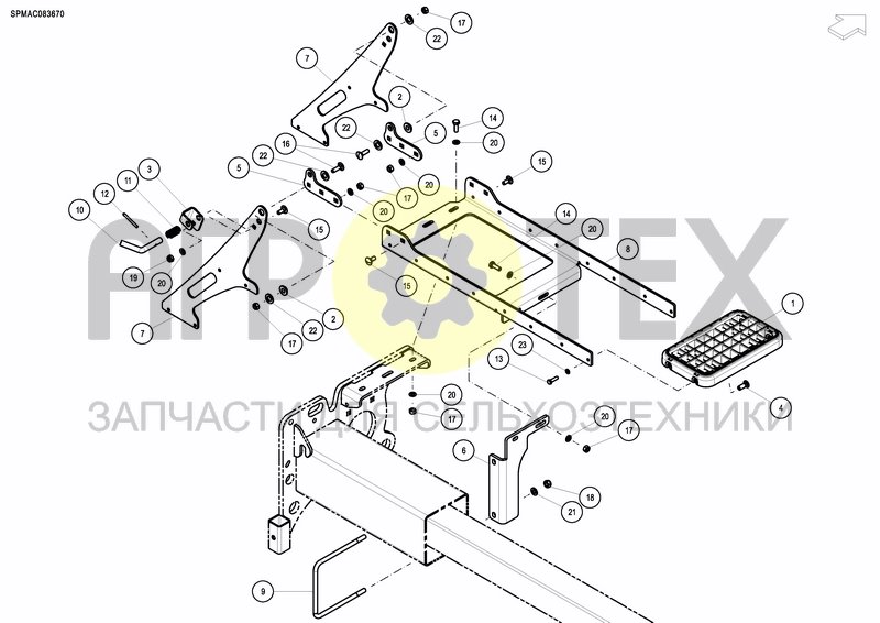 Чертеж LOADING EQUIPMENT