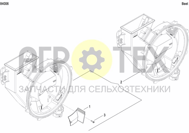 Чертеж SEEDING HEART SX E-DRIVE II