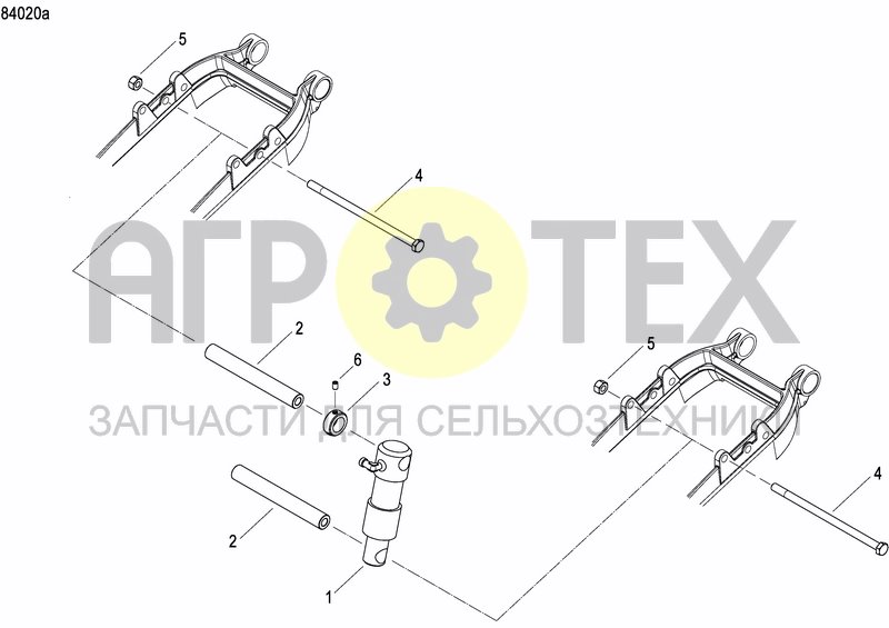 Чертеж HYDRAULIC BALLASTING KIT