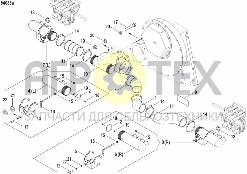 Чертеж METERING DEVICE FERTILIZER