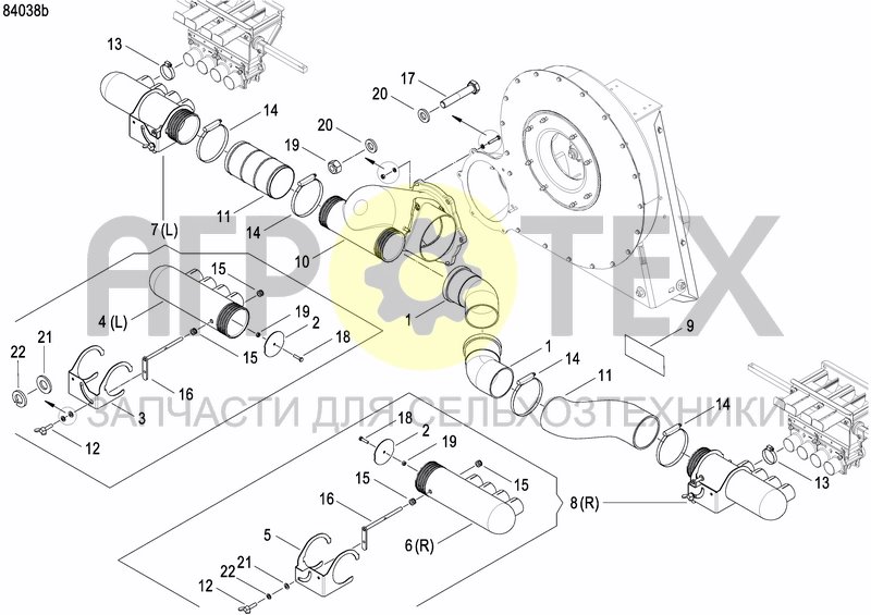 Чертеж METERING DEVICE FERTILIZER