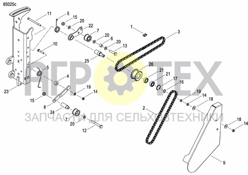 Чертеж FIXING BRACKET