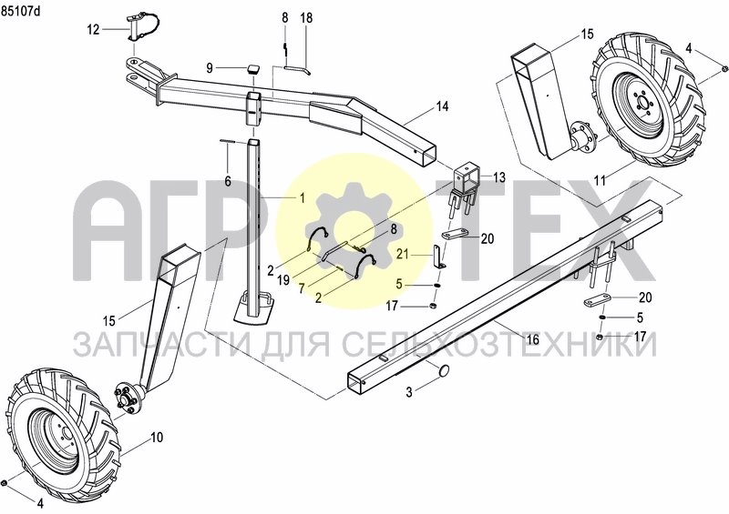 Чертеж LENGTHWISE TRANSPORT KIT