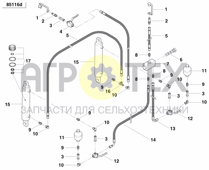 Чертеж LENGTHWISE TRANSPORT KIT