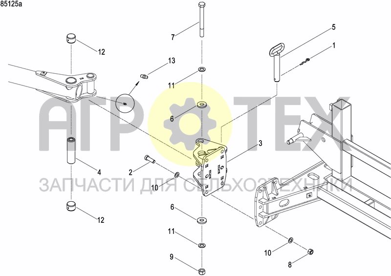 Чертеж LENGTHWISE TRANSPORT KIT