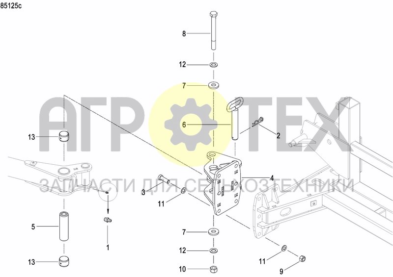 Чертеж LENGTHWISE TRANSPORT KIT