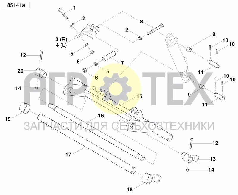 Чертеж HYDRAULIC BALLASTING KIT