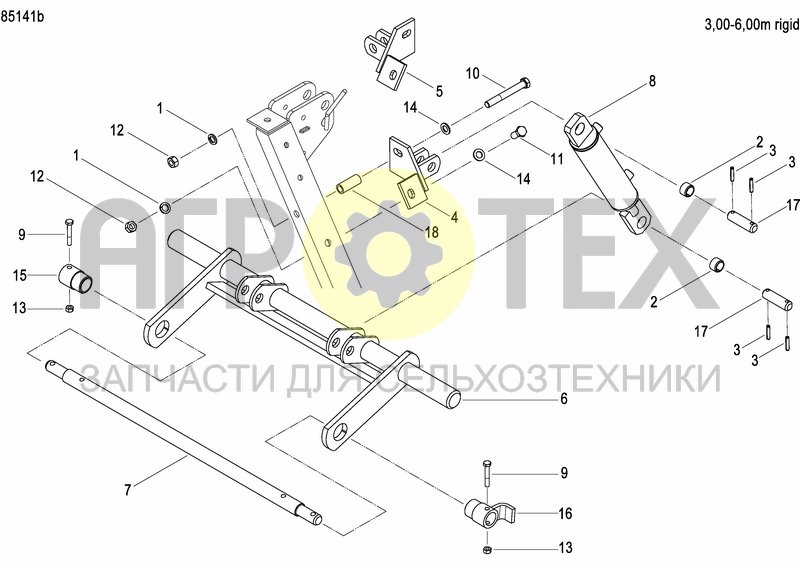 Чертеж HYDRAULIC BALLASTING KIT