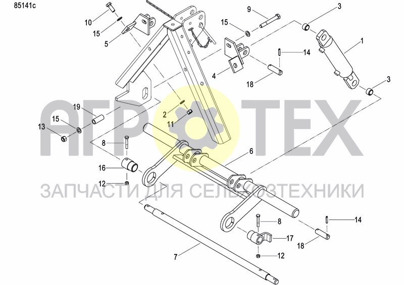 Чертеж HYDRAULIC BALLASTING KIT