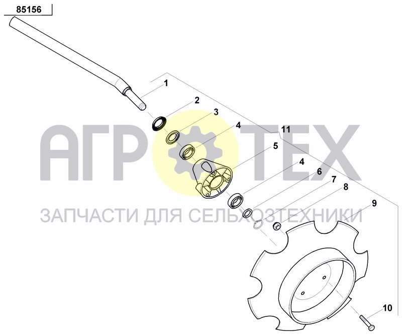 Чертеж MARKER DISC