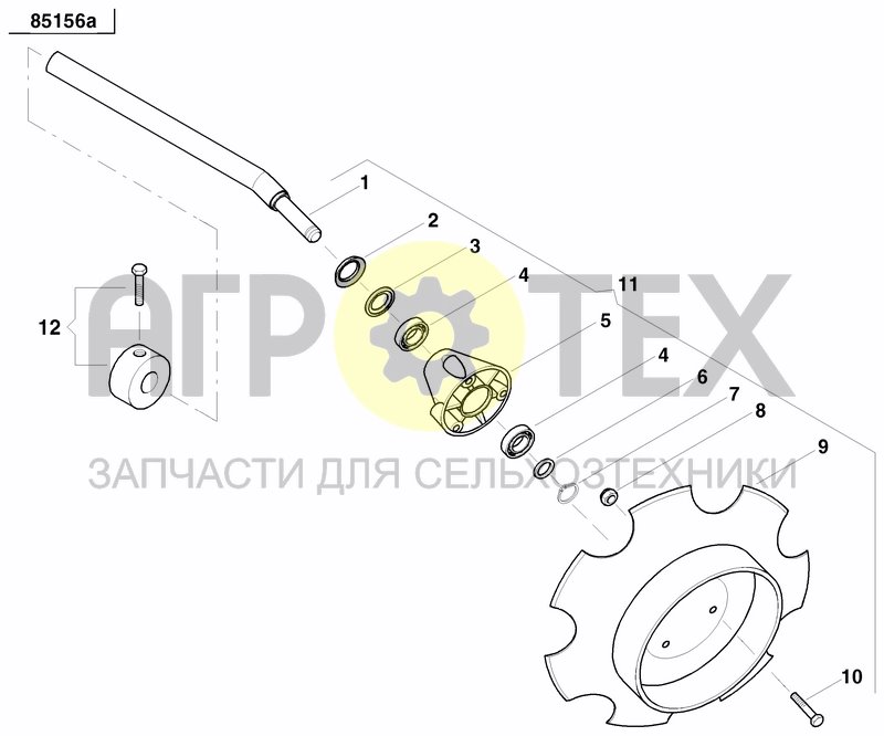 Чертеж MARKER DISC