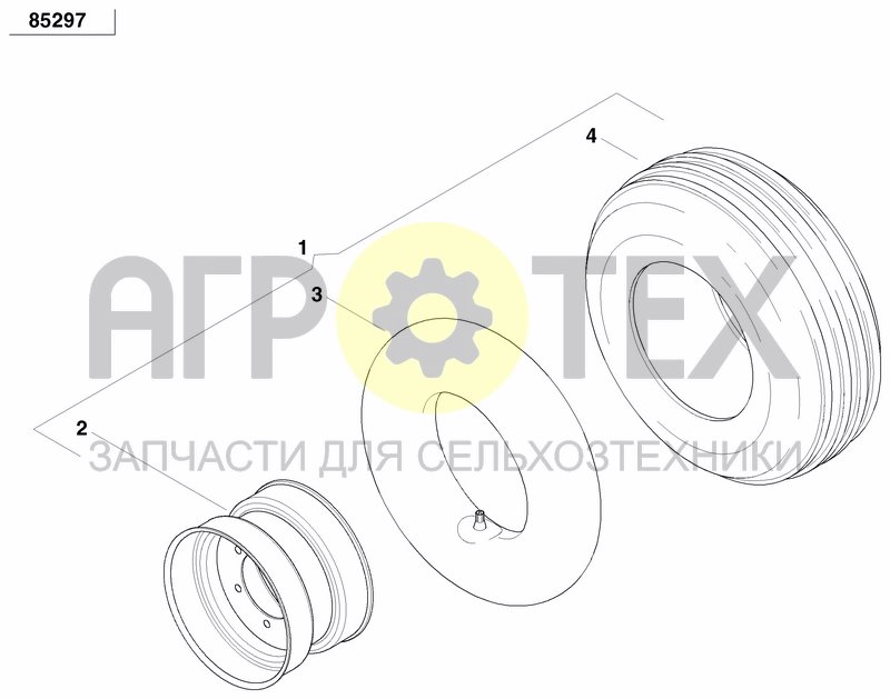 Чертеж LENGTHWISE TRANSPORT KIT