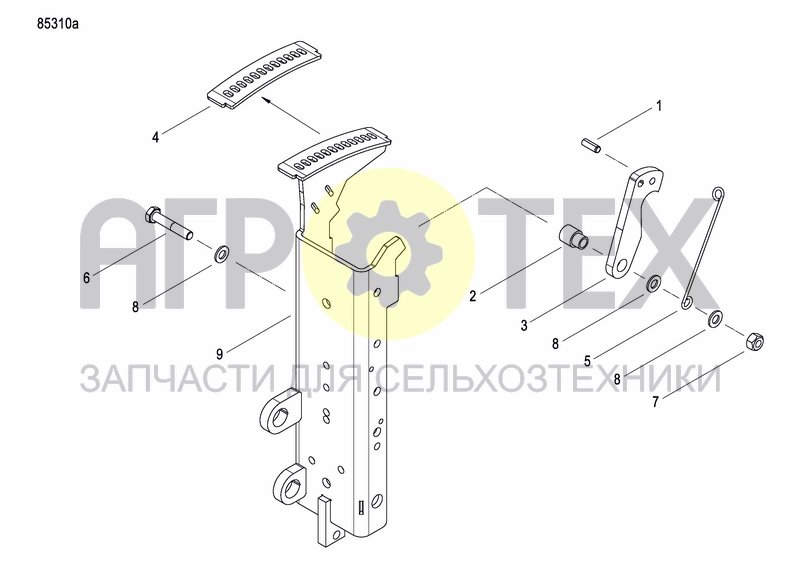 Чертеж FIXING BRACKET