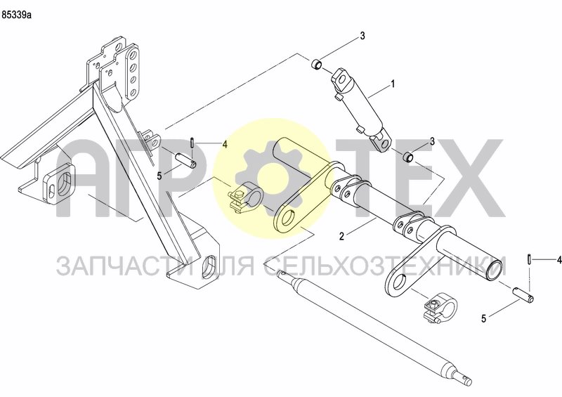 Чертеж HYDRAULIC BALLASTING KIT