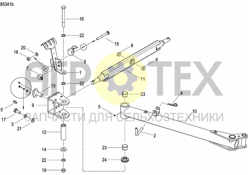 Чертеж LENGTHWISE TRANSPORT KIT