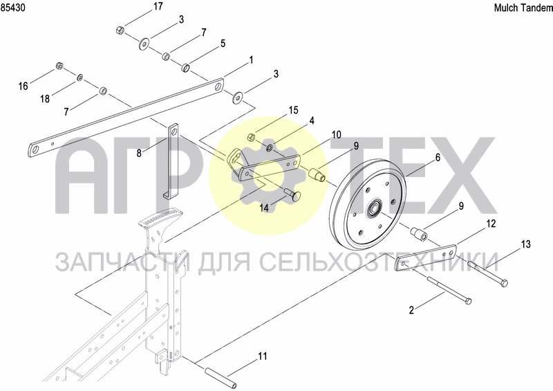 Чертеж CARRIAGE FRAME