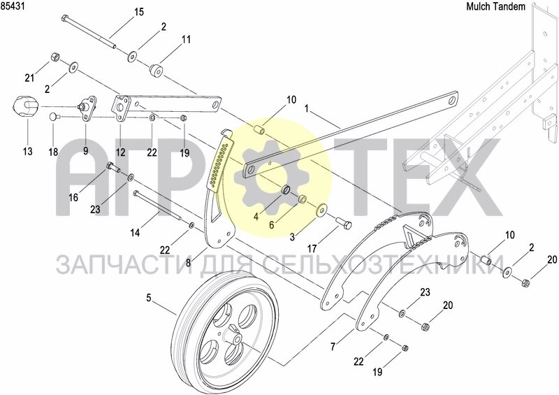 Чертеж CARRIAGE FRAME