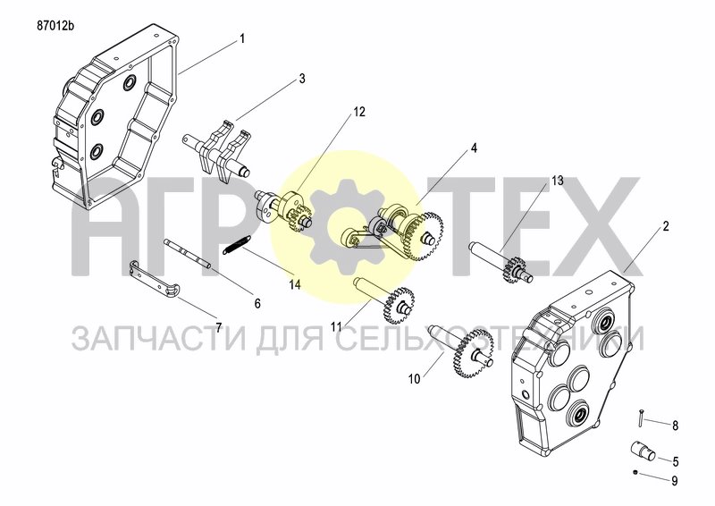 Чертеж GEARBOX VARIABLE