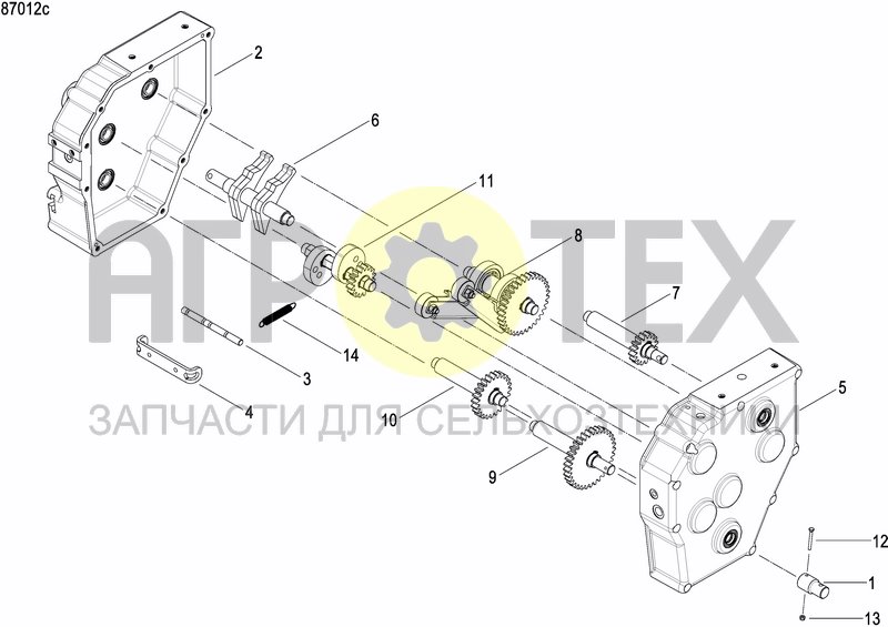 Чертеж GEARBOX VARIABLE