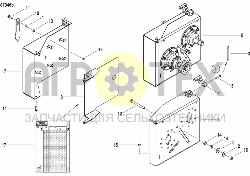 Чертеж GEARBOX