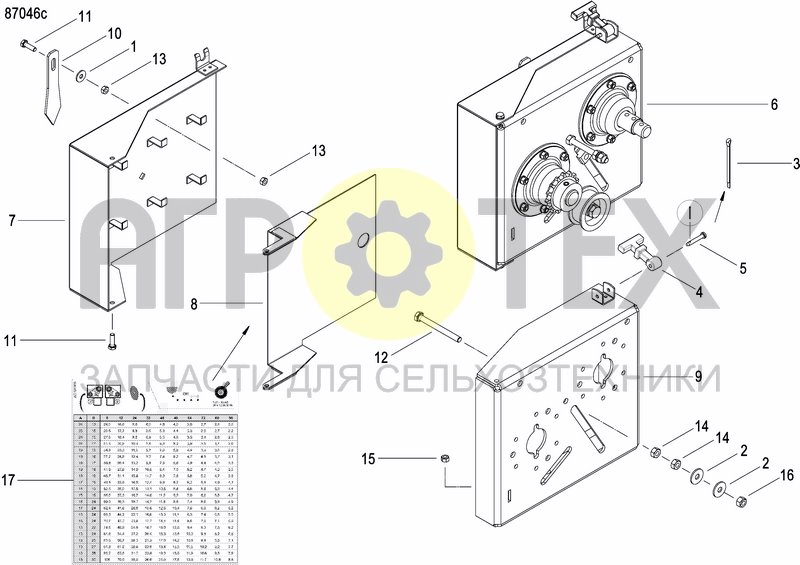 Чертеж GEARBOX