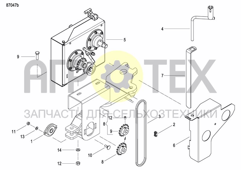 Чертеж GEARBOX