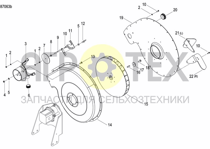 Чертеж HYDR. FAN