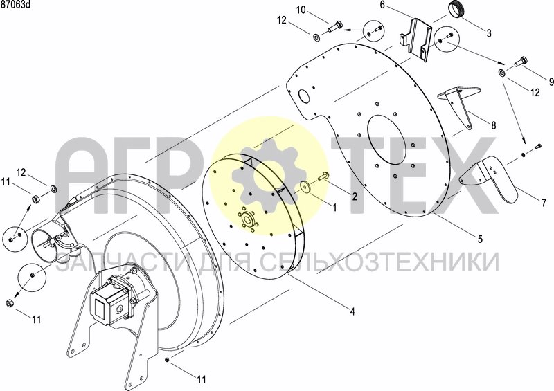 Чертеж HYDR. FAN