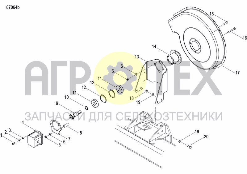 Чертеж HYDR. FAN