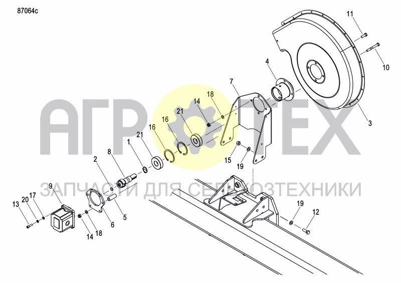 Чертеж HYDR. FAN