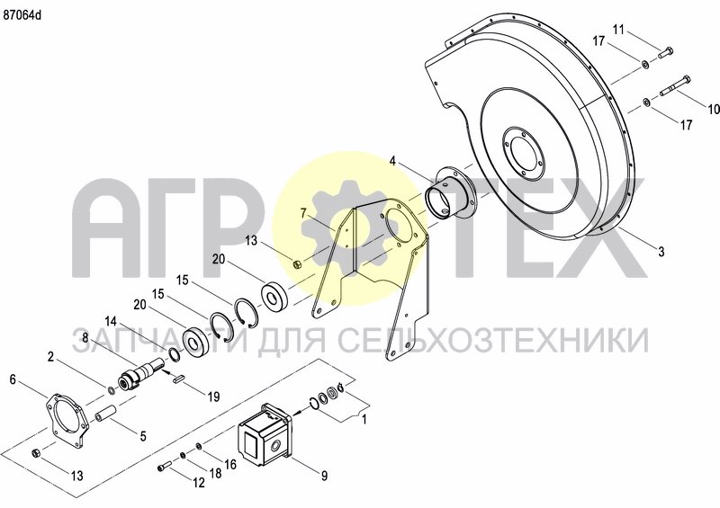 Чертеж HYDR. FAN