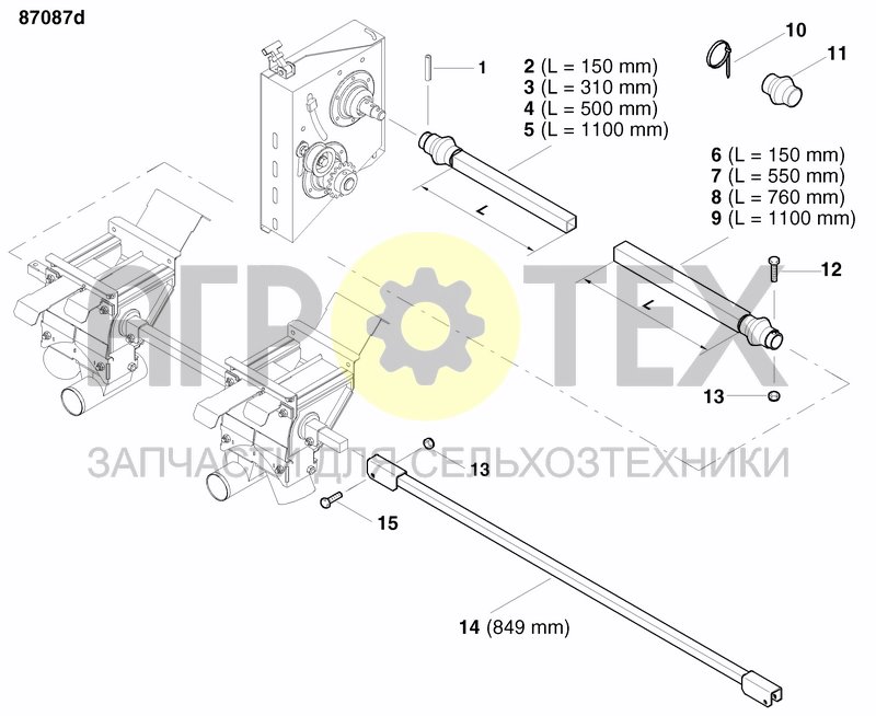 Чертеж METERING DEVICE FERTILIZER