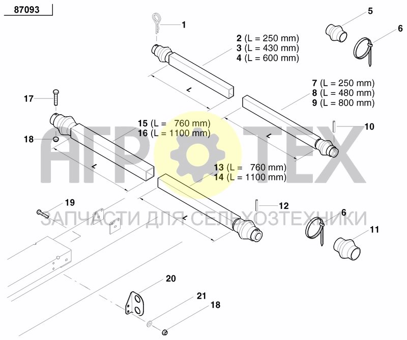 Чертеж GRANULE APPLICATOR DRIVE