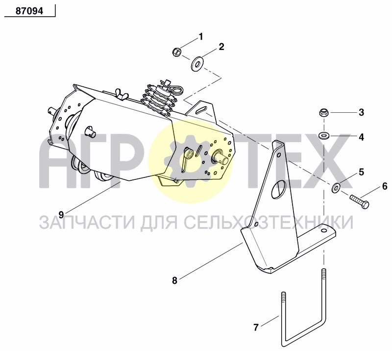 Чертеж GRANULE APPLICATOR DRIVE